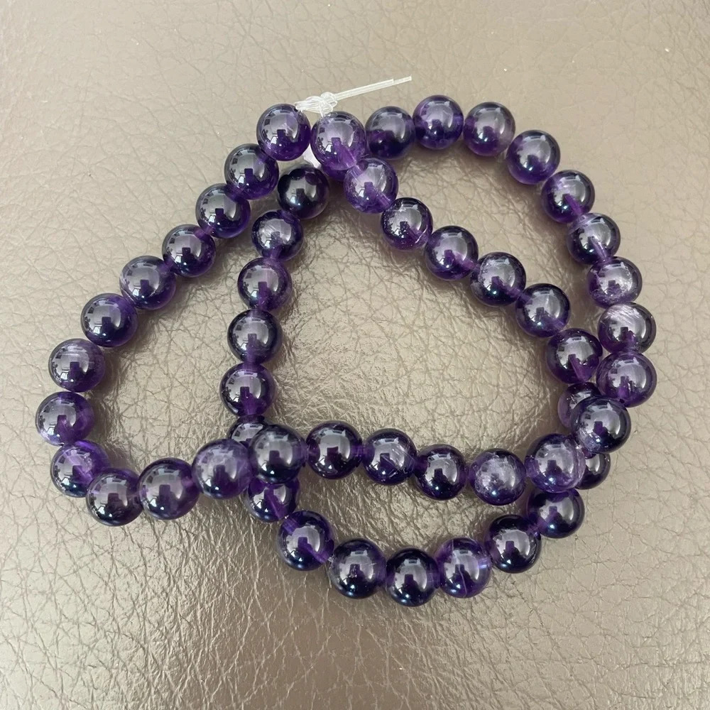 Exquisite Unstrung Amethyst Beads - Picture 2 of 4